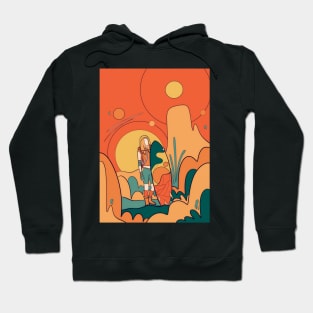 Space surfer Hoodie